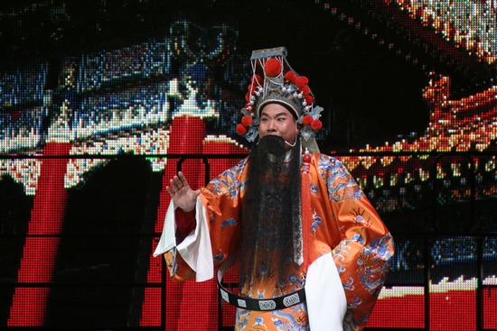 河南省豫劇二團(tuán)演員、唐派再傳弟子郭志誠演唱唐派名劇《金殿風(fēng)云》