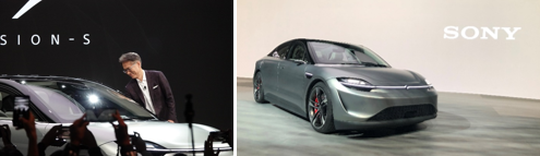 吉田憲一郎發(fā)布“VISION-S”的首輛原型車