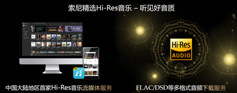 索尼精選Hi-Res音樂