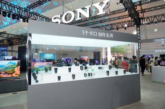 Sony Expo 2021相機(jī)展區(qū)