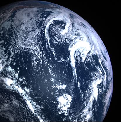 通過光學(xué)導(dǎo)航望遠鏡相機（ONC-T）拍攝的圖片 ? JAXA, AIST, etc
