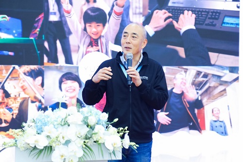 索尼中國(guó)企業(yè)公共事務(wù)副總裁添田武人致辭
