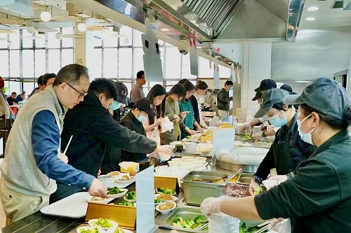 索尼（中國）有限公司上海分公司員工餐廳   索尼協(xié)生蔬菜品嘗活動