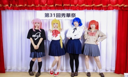 Aniplex Shanghai展臺《孤獨搖滾!》Cosplay舞臺表演