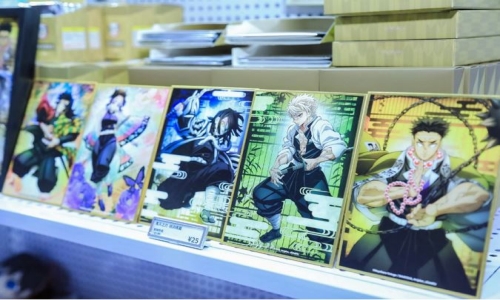 全國首發(fā)的《鬼滅之刃 柱訓練篇》新品色紙
