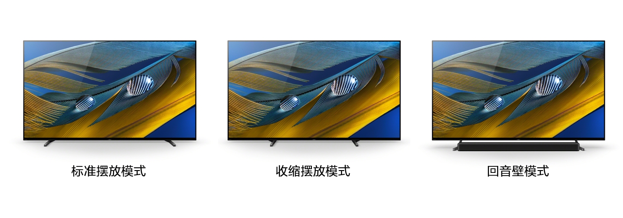 A80J三種底座擺放方式