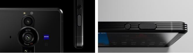 Xperia PRO-I噴砂處理的金屬框架設(shè)計(jì)
