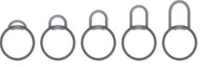 LinkBuds配有5種尺寸的弧形撐架