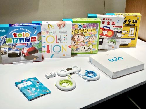 toio?五大主題家族和toio?機(jī)器人套件