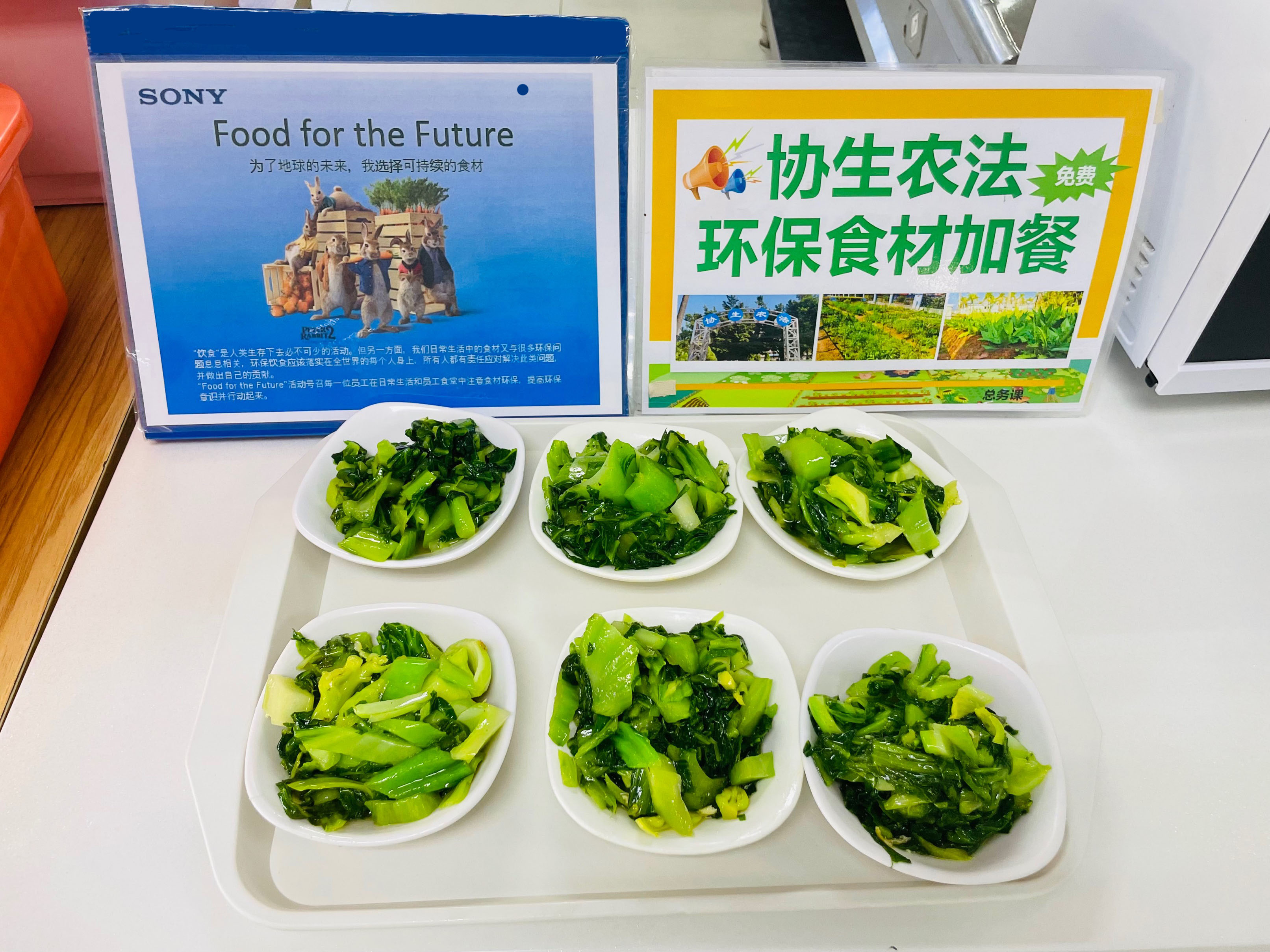 索尼精密部件（惠州）有限公司 環(huán)保食材加餐活動