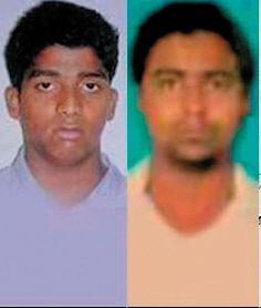 輪奸女記者一案中的兩名主要嫌疑犯。