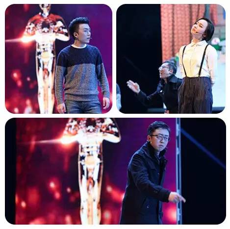 小品《聽daddy講一個故事》中，主播楊奕、夢茹、趙帥秒變表情帝！