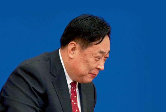 張力軍從環(huán)保部副部長(zhǎng)任上退休兩年多后，被中紀(jì)委宣布接受組織調(diào)查。資料圖